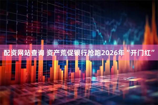 配资网站查询 资产荒促银行抢跑2026年“开门红”